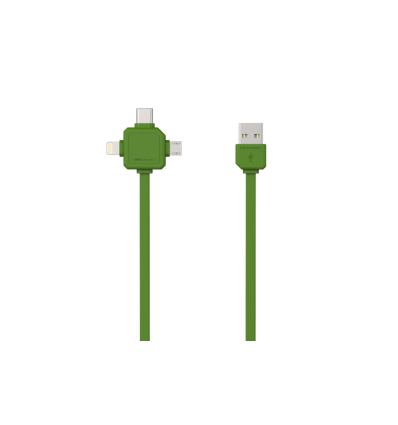 USBcable USB-C - GREEN